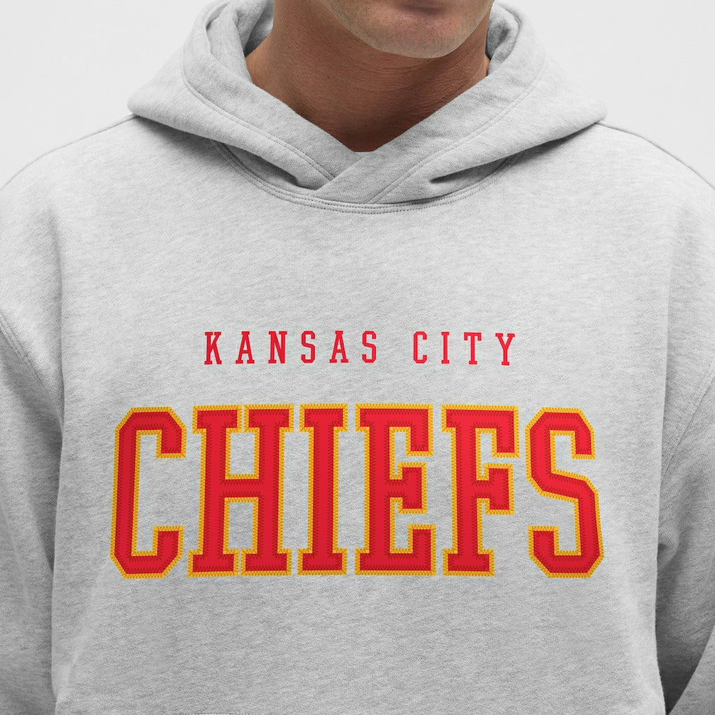 Kansas City Chiefs lululemon Steady State Pullover Hoodie - Heathered Silver Drop sale