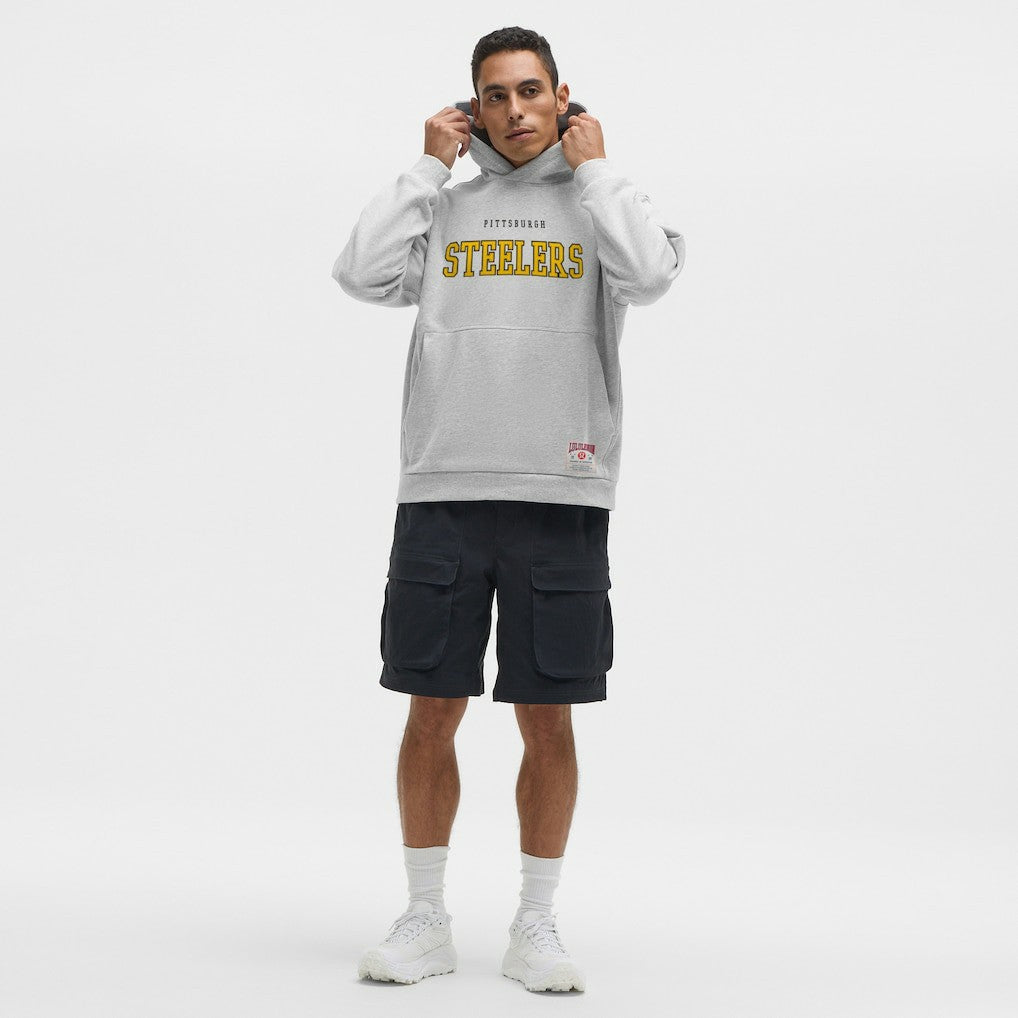 Pittsburgh Steelers lululemon Steady State Pullover Hoodie - Heathered Silver Drop sale