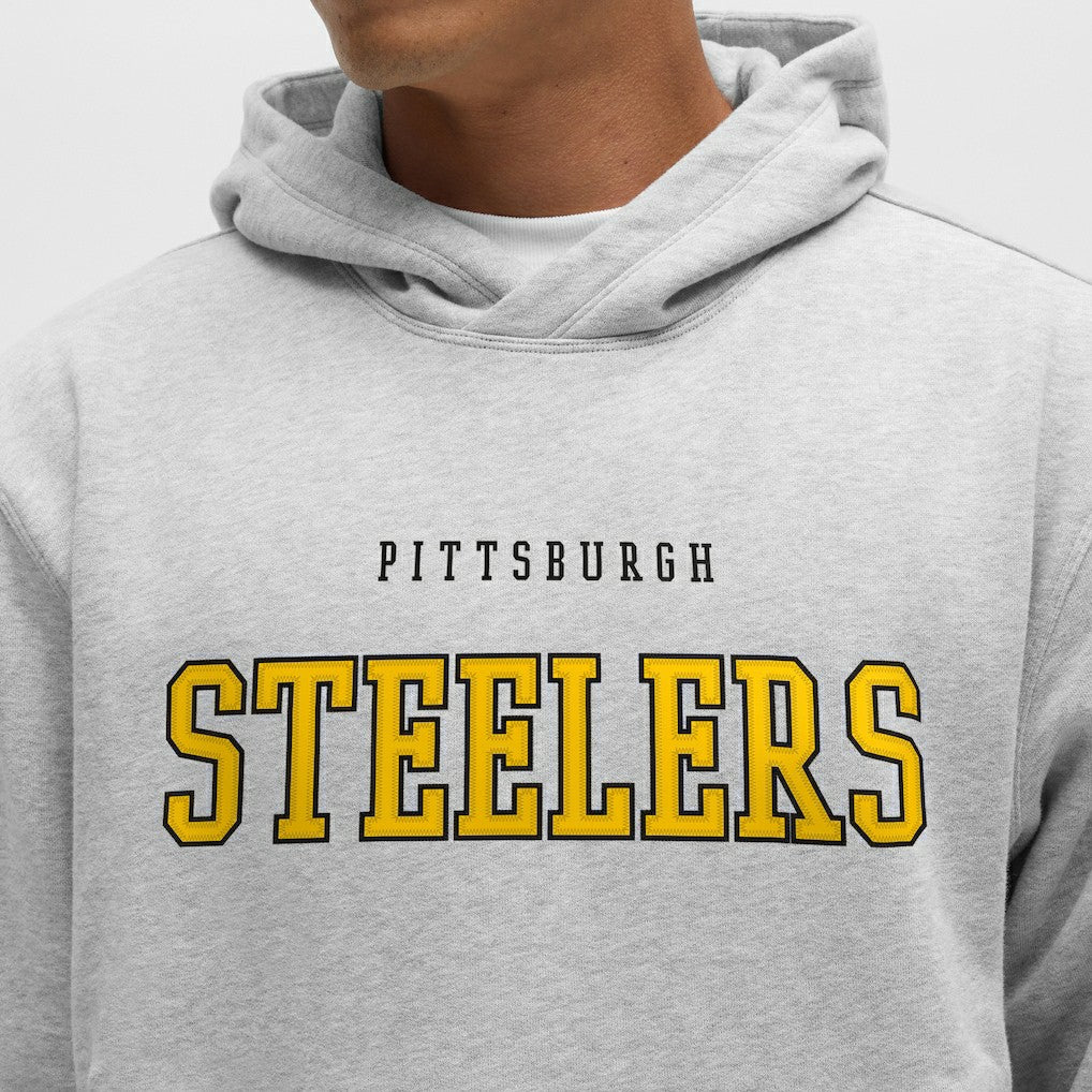 Pittsburgh Steelers lululemon Steady State Pullover Hoodie - Heathered Silver Drop sale