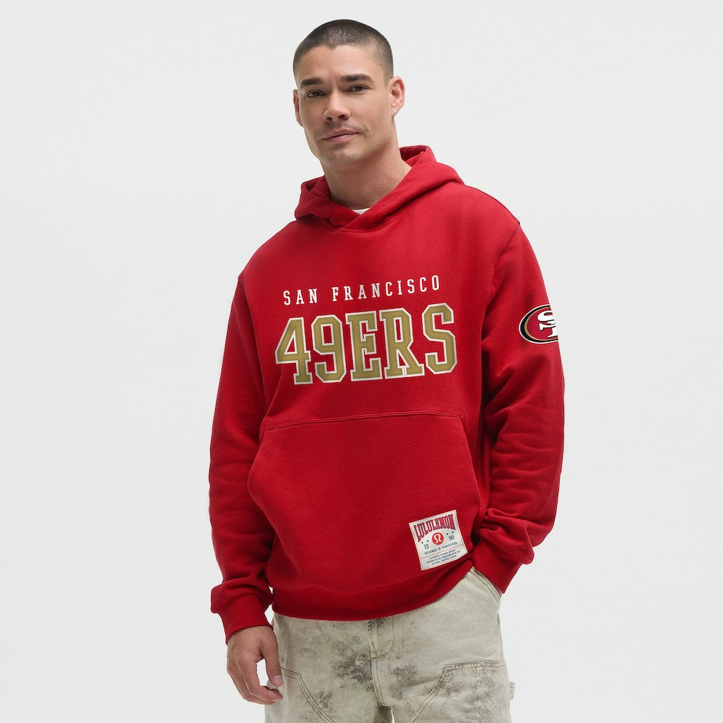 San Francisco 49ers lululemon Steady State Pullover Hoodie - College Crimson outlet