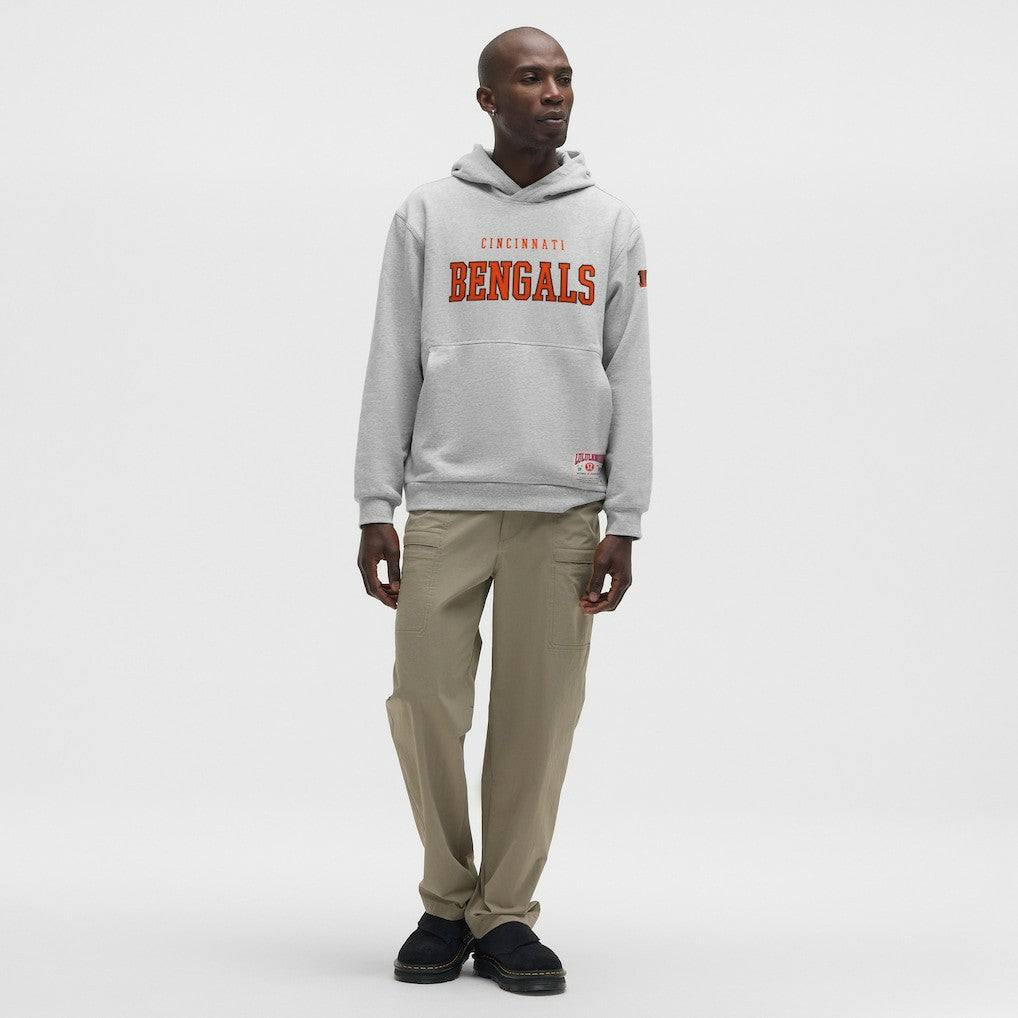 Cincinnati Bengals lululemon Steady State Pullover Hoodie - Heathered Silver Drop outlet