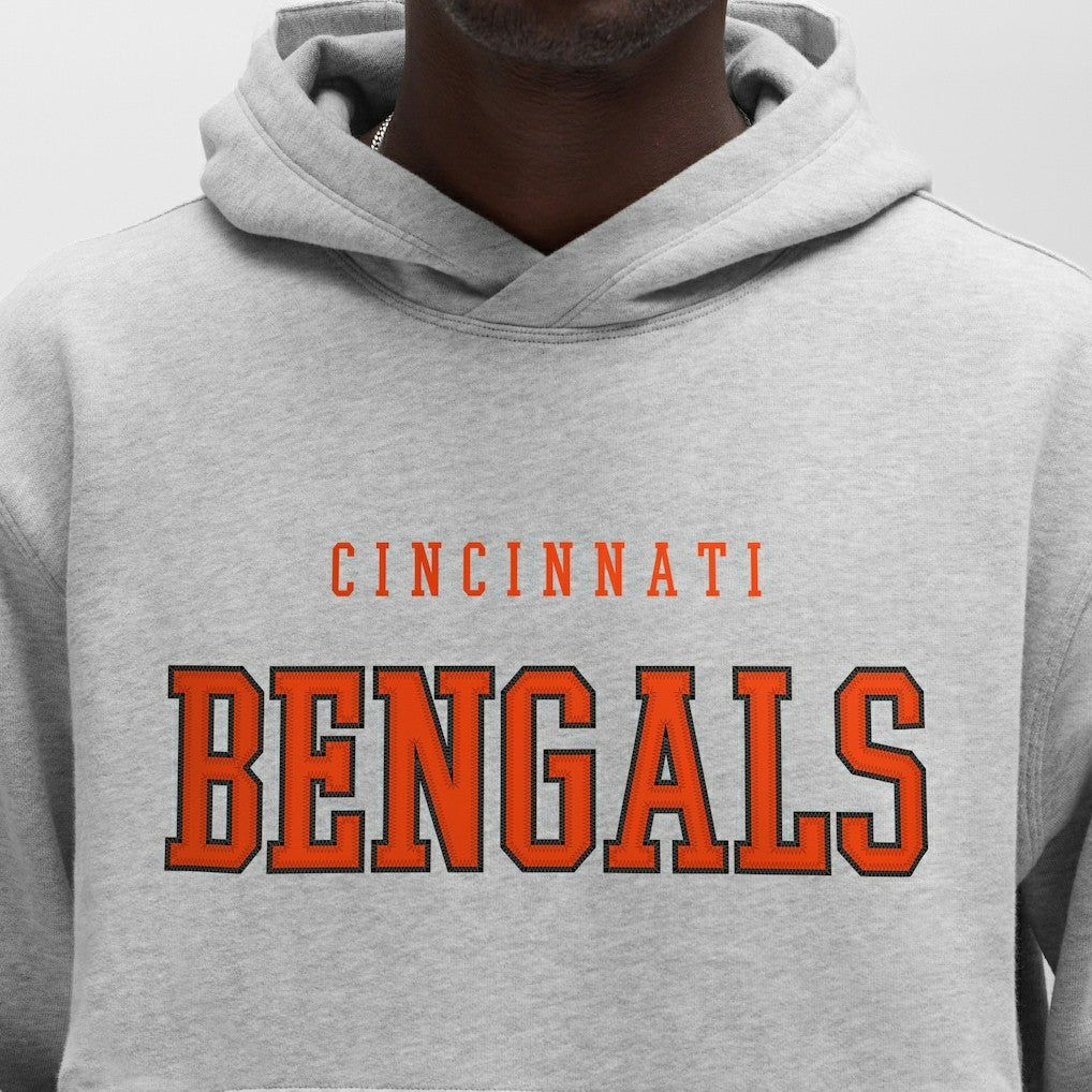 Cincinnati Bengals lululemon Steady State Pullover Hoodie - Heathered Silver Drop outlet