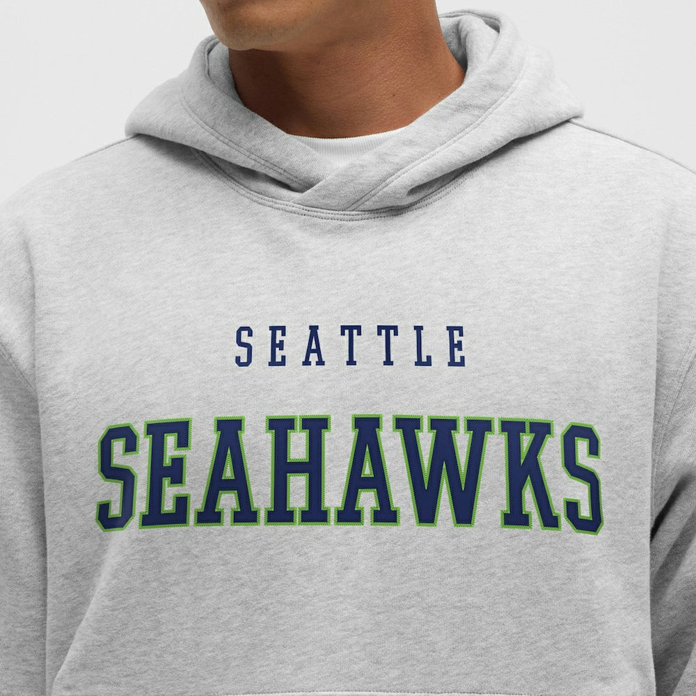 Seattle Seahawks lululemon Steady State Pullover Hoodie - Heathered Silver Drop online