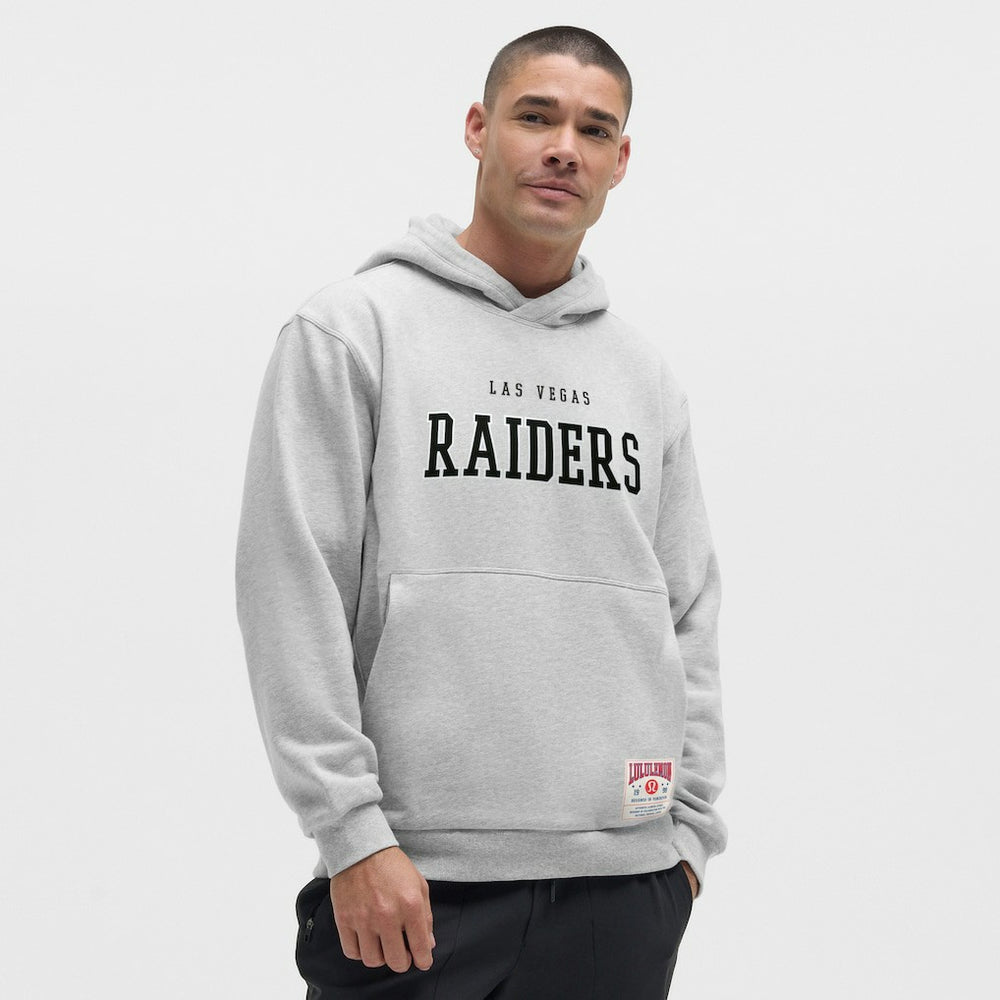 Las Vegas Raiders lululemon Steady State Pullover Hoodie - Heathered Silver Drop outlet