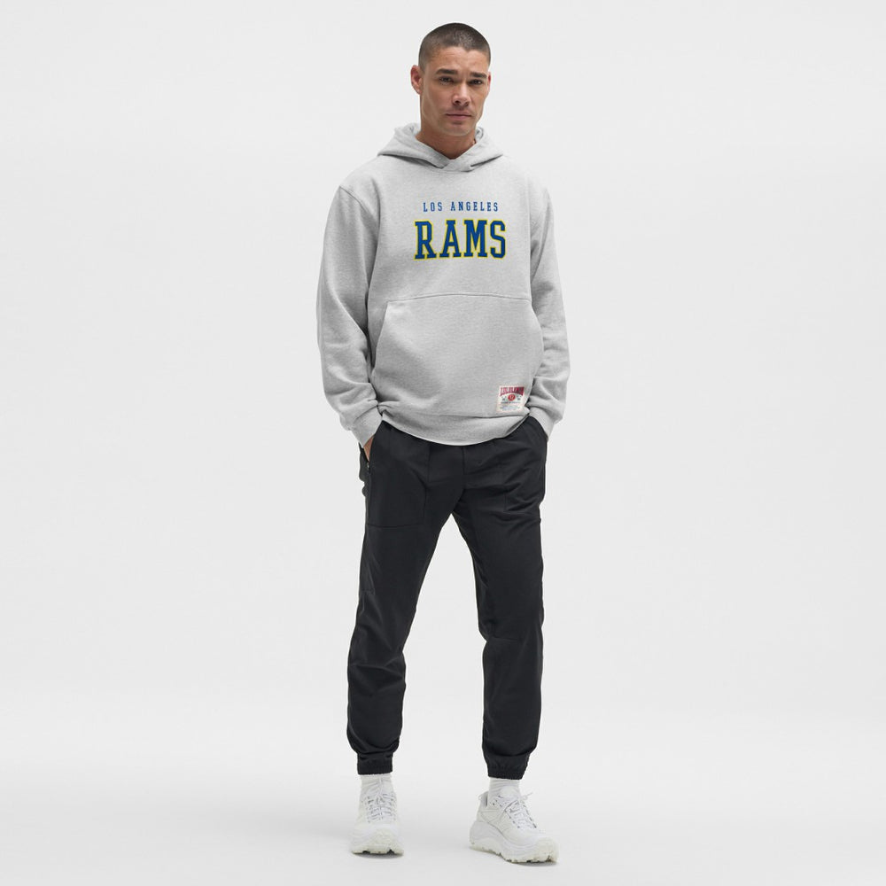 Los Angeles Rams lululemon Steady State Pullover Hoodie - Heathered Silver Drop cheap