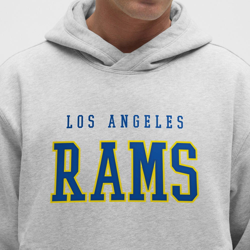Los Angeles Rams lululemon Steady State Pullover Hoodie - Heathered Silver Drop cheap