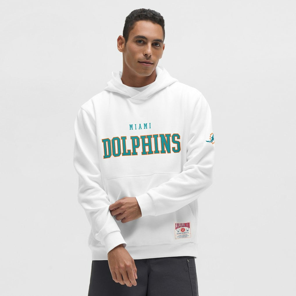 Miami Dolphins lululemon Steady State Pullover Hoodie - White outlet