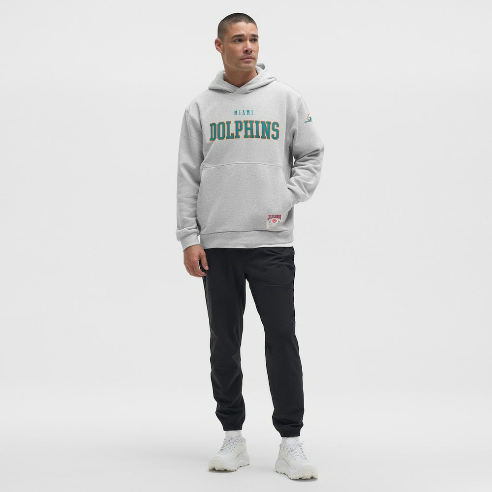 Miami Dolphins lululemon Steady State Pullover Hoodie - Heathered Silver Drop discount
