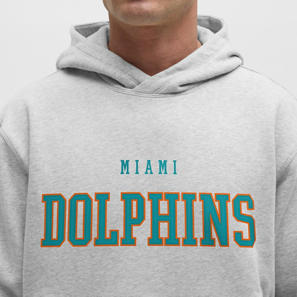 Miami Dolphins lululemon Steady State Pullover Hoodie - Heathered Silver Drop discount