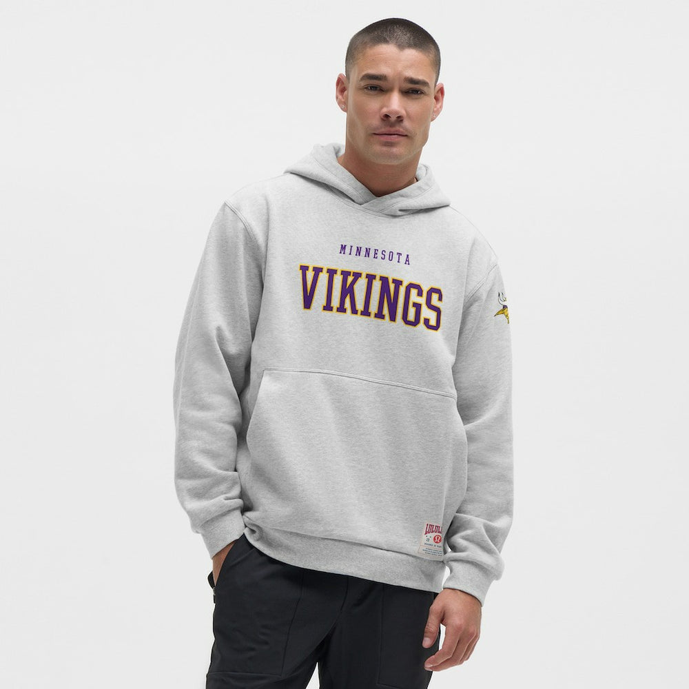 Minnesota Vikings lululemon Steady State Pullover Hoodie - Heathered Silver Drop on sale