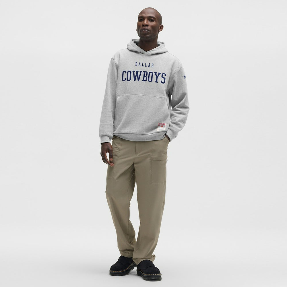 Dallas Cowboys lululemon Steady State Pullover Hoodie - Heathered Silver Drop cheap