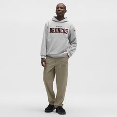 Denver Broncos lululemon Steady State Pullover Hoodie - Heathered Silver Drop for sale