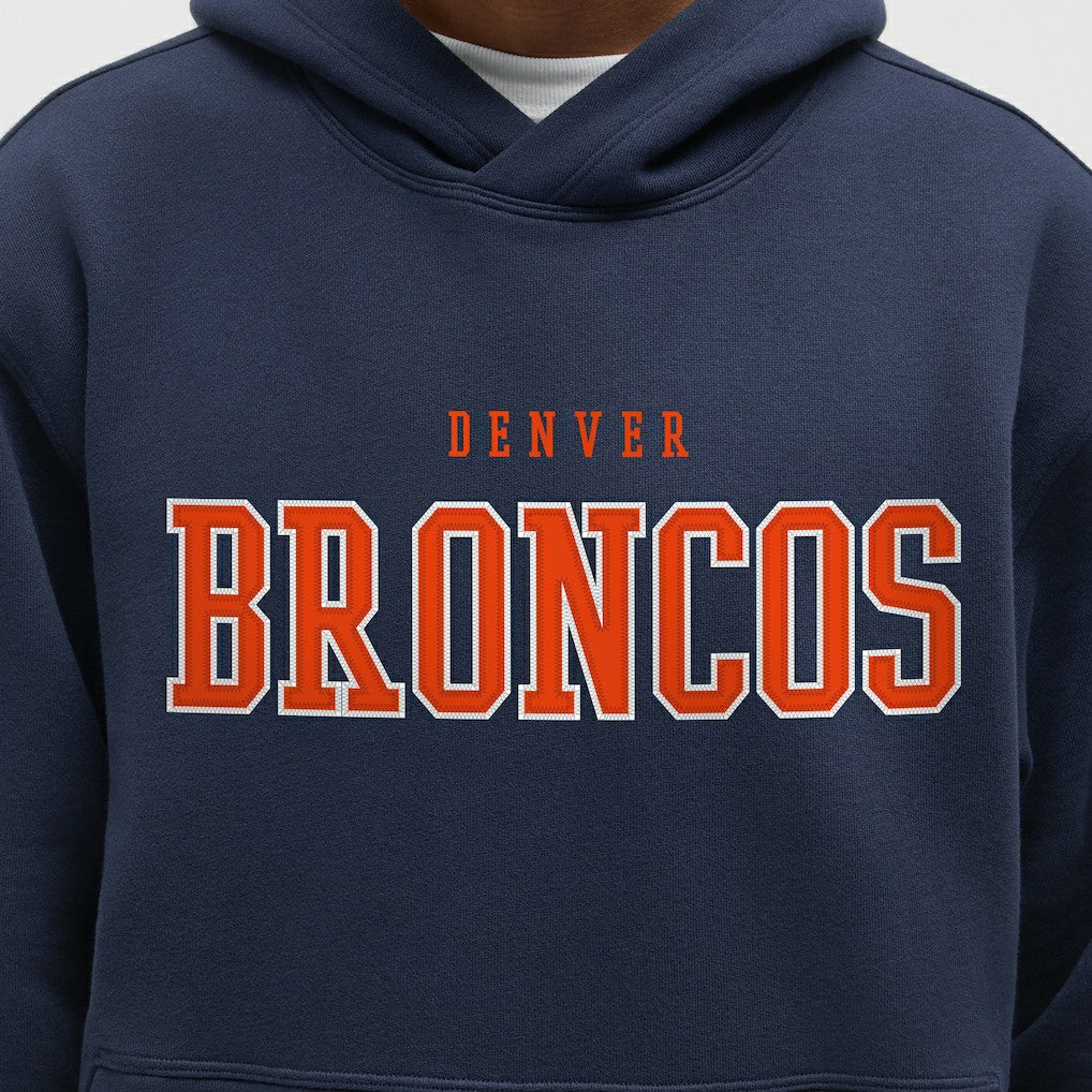 Denver Broncos lululemon Steady State Pullover Hoodie - Club Blue on sale
