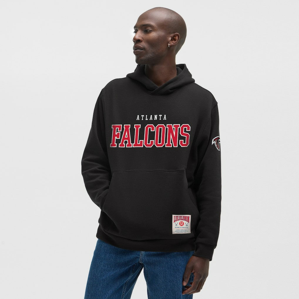 Atlanta Falcons lululemon Steady State Pullover Hoodie - Black on sale