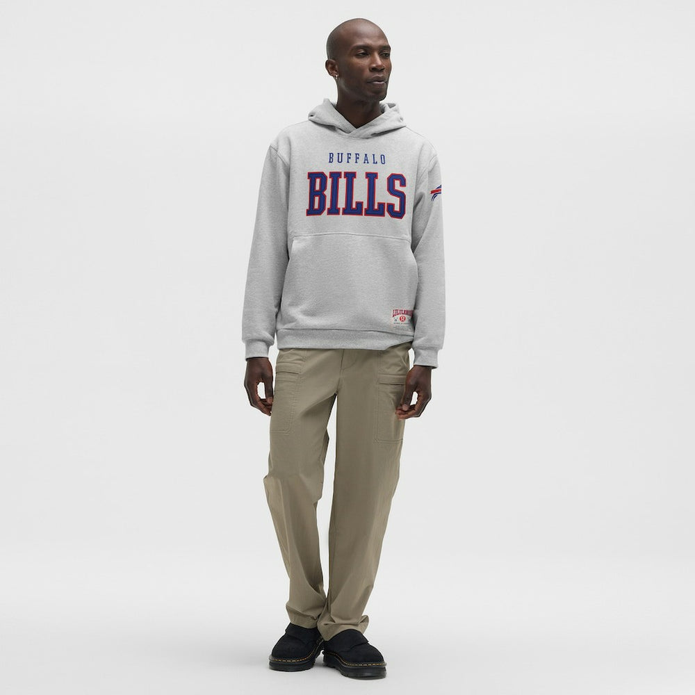 Buffalo Bills lululemon Steady State Pullover Hoodie - Heathered Silver Drop sale
