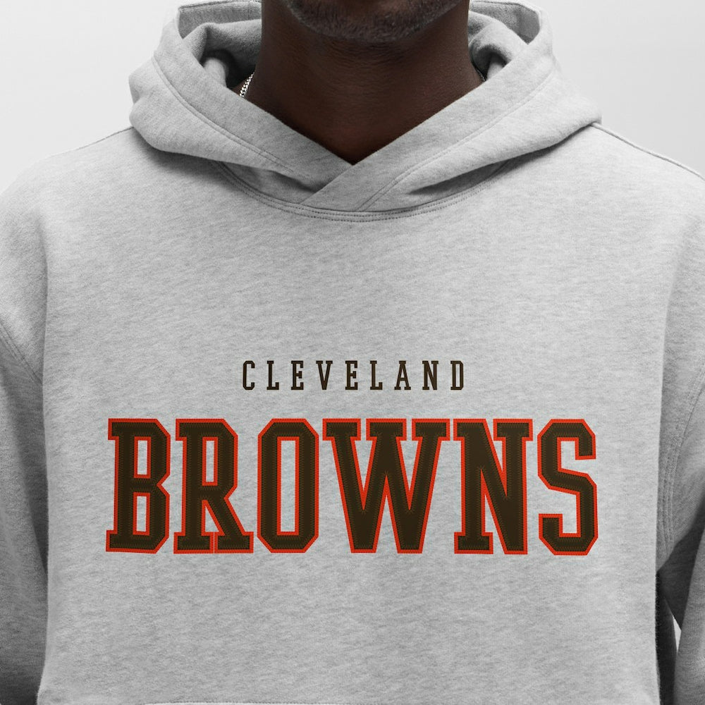 Cleveland Browns lululemon Steady State Pullover Hoodie - Heathered Silver Drop cheap