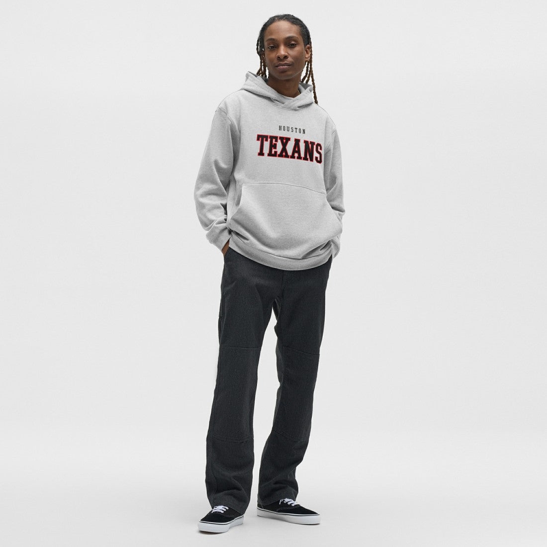 Houston Texans lululemon Steady State Pullover Hoodie - Heathered Silver Drop sale