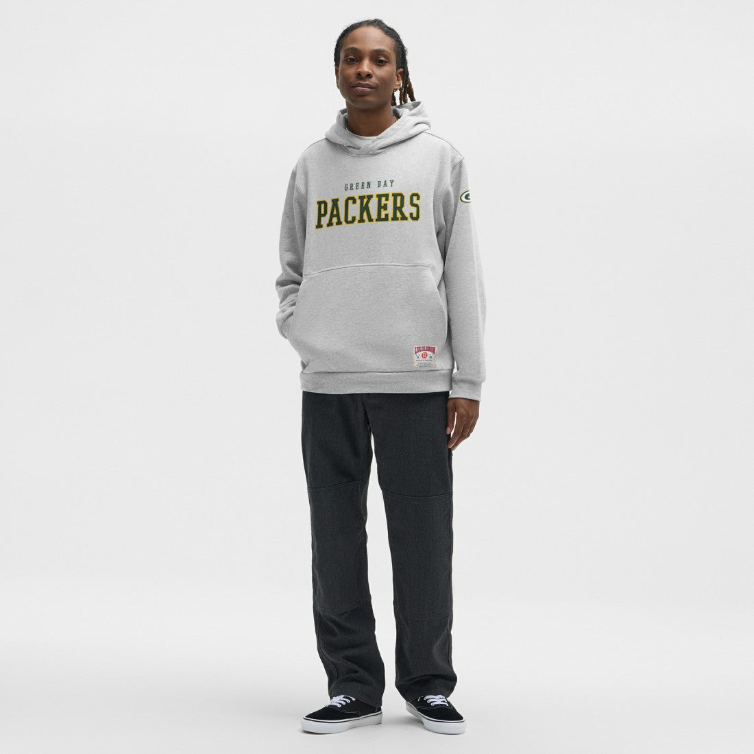 Green Bay Packers lululemon Steady State Pullover Hoodie - Heathered Silver Drop sale