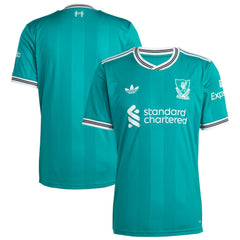 Liverpool 2025/26 Third Replica Jersey - Green | Adidas for sale