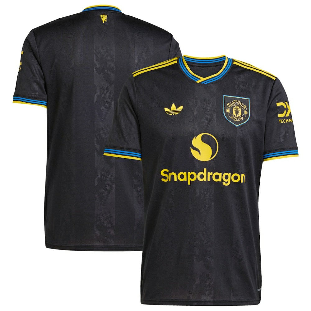 Manchester United 2025/26 Third Replica Jersey - Black | Adidas outlet