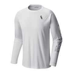 Chicago White Sox Terminal Tackle Long Sleeve Shirt - White | Columbia