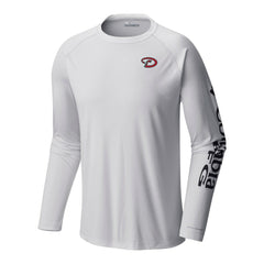 Arizona Diamondbacks Terminal Tackle Long Sleeve Shirt - White | Columbia