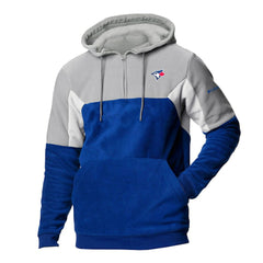 Toronto Blue Jays Men's Lodge Fleece Quarter-Zip Hoodie - Royal | Columbia