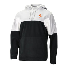 Baltimore Orioles Men's Lodge Fleece Quarter-Zip Hoodie - Black | Columbia