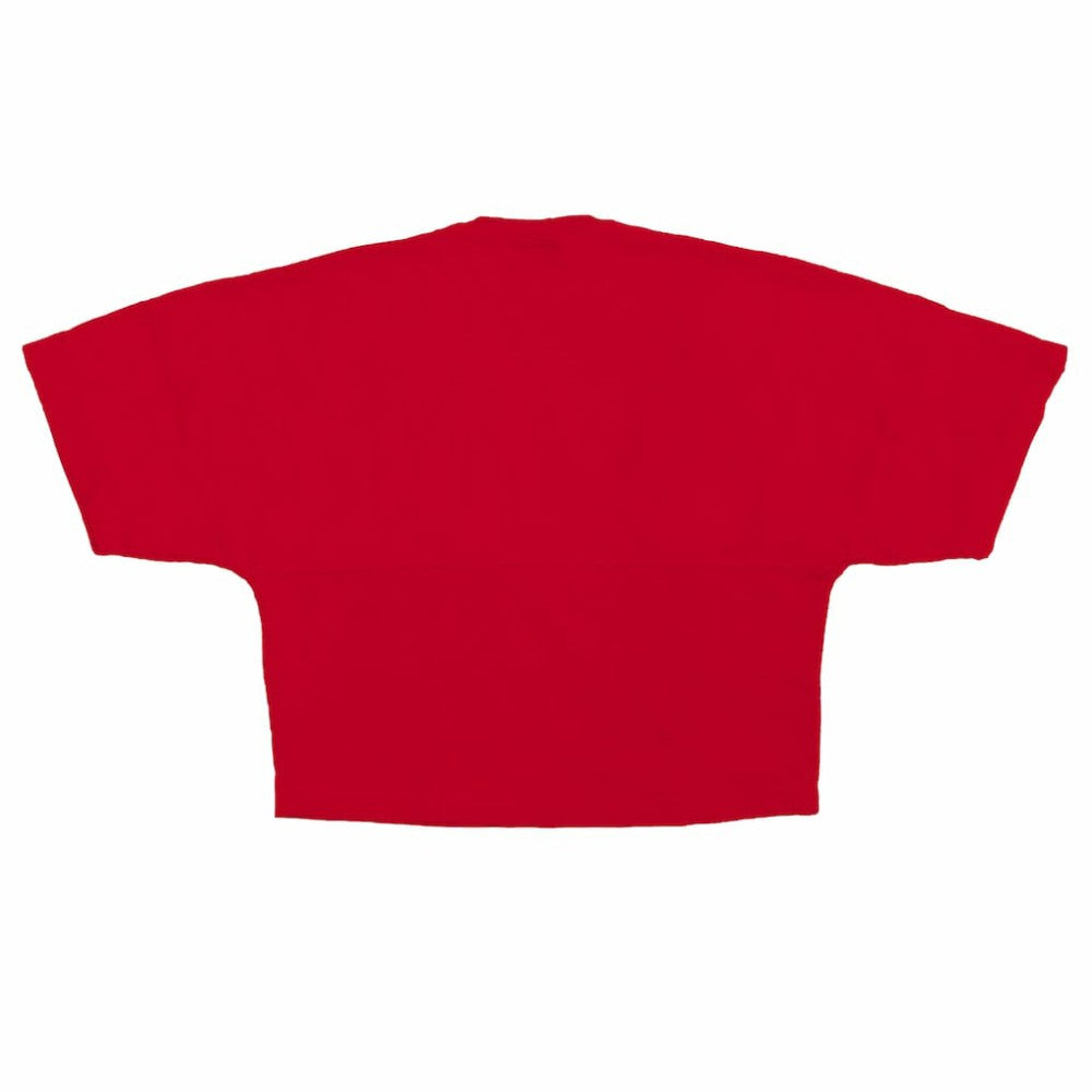 Philadelphia Phillies Women's Cropped Jersey T-Shirt - Red