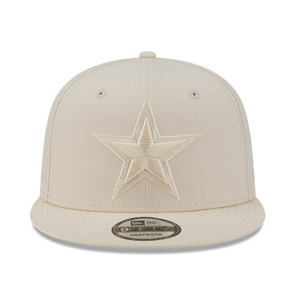 Dallas Cowboys New Era Colorpack 9FIFTY Snapback Hat - Cream discount