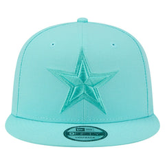 Dallas Cowboys New Era Colorpack 9FIFTY Snapback Hat - Turquoise discount