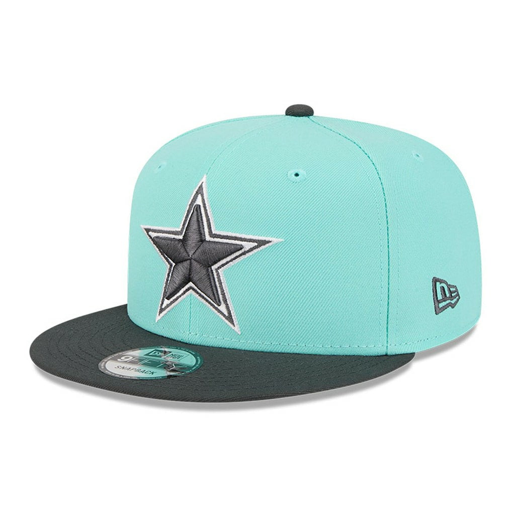 Dallas Cowboys New Era Two-Tone Color Pack 9FIFTY Snapback Hat - Light Blue/Navy sale