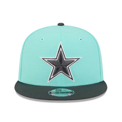 Dallas Cowboys New Era Two-Tone Color Pack 9FIFTY Snapback Hat - Light Blue/Navy sale