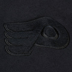 Philadelphia Flyers Mitchell & Ness Phantom Fleece Crew Neck Sweatshirt Black
