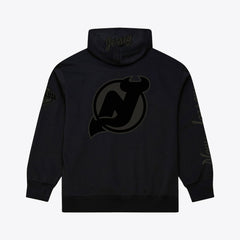 New Jersey Devils Mitchell & Ness Phantom Fleece Hoodie Black