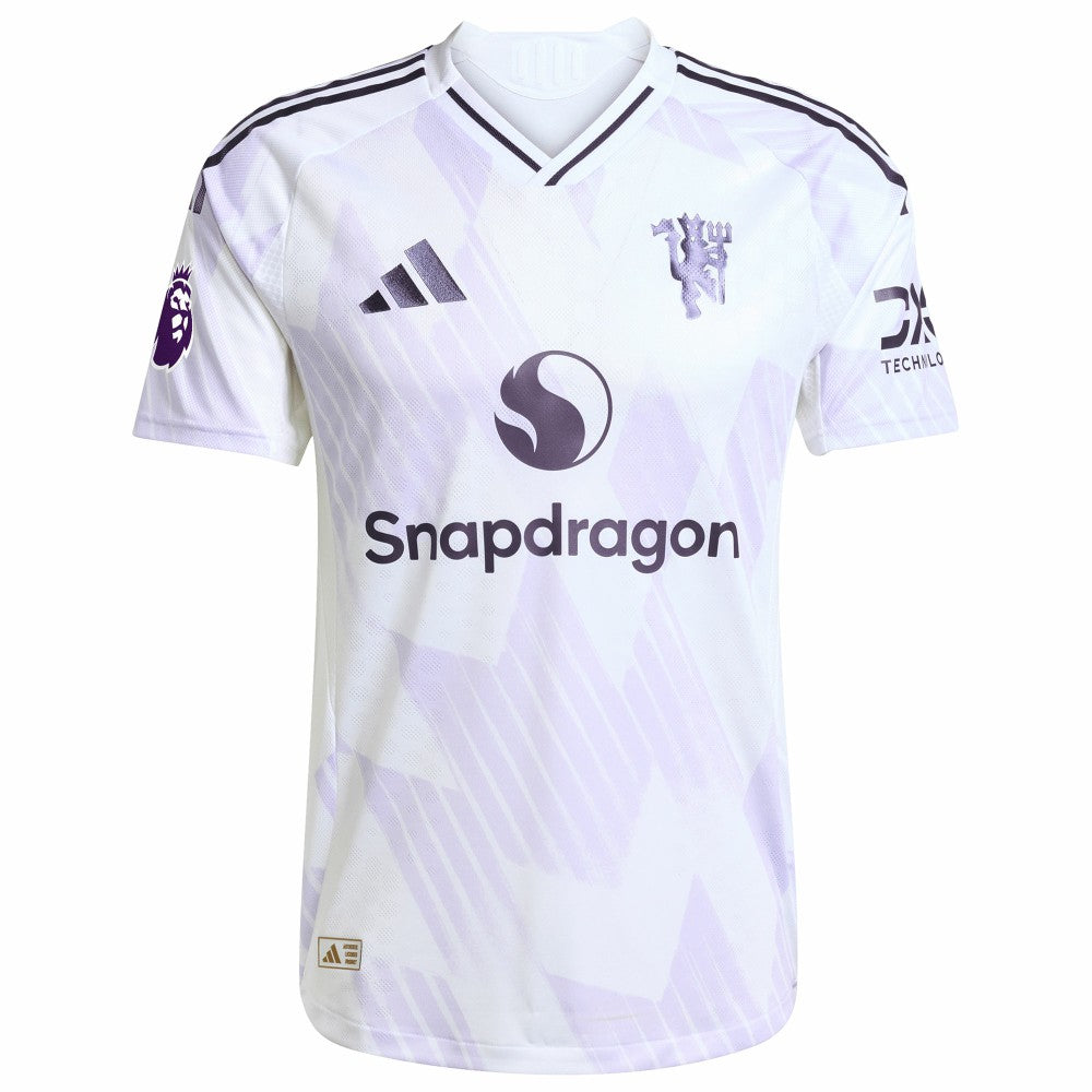 Alejandro Garnacho Manchester United 2025/26 Away Player Jersey - White | Adidas outlet