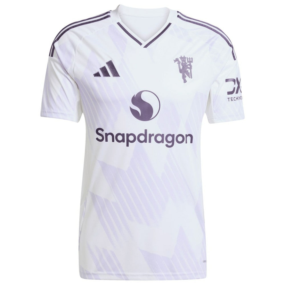 Mason Mount Manchester United 2025/26 Away Replica Player Jersey - White | Adidas for sale