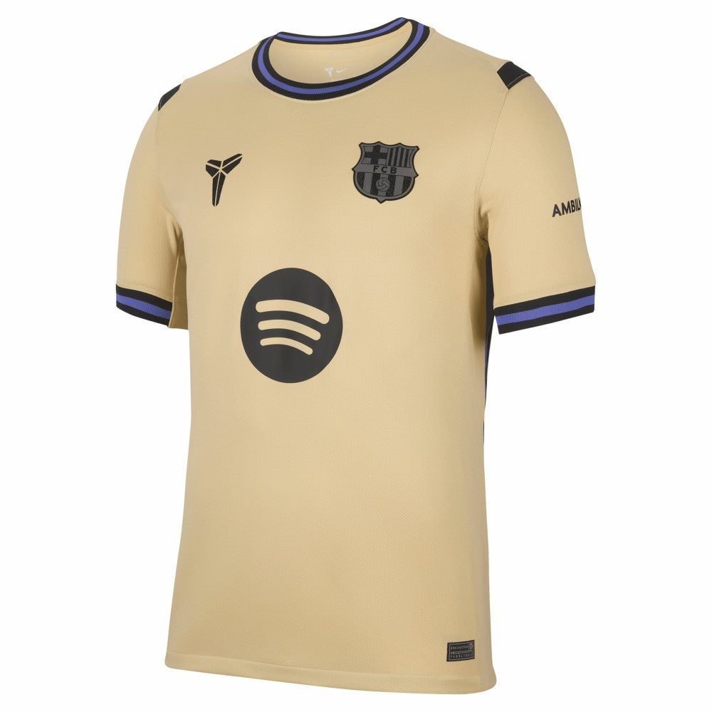Raphinha Barcelona 2025/26 Away Stadium Replica Jersey - Gold | Nike cheap