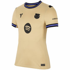 Robert Lewandowski Barcelona Women's 2025/26 Away Stadium Replica Jersey - Gold | Nike for sale