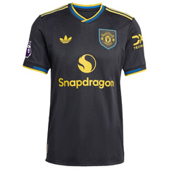 Manchester United 2025/26 Third Custom Jersey - Black | Adidas sale
