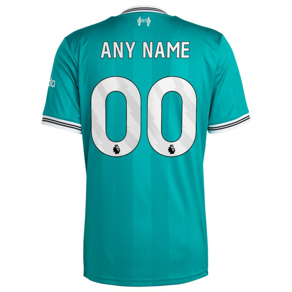 Liverpool 2025/26 Third Replica Custom Jersey - Green | Adidas sale