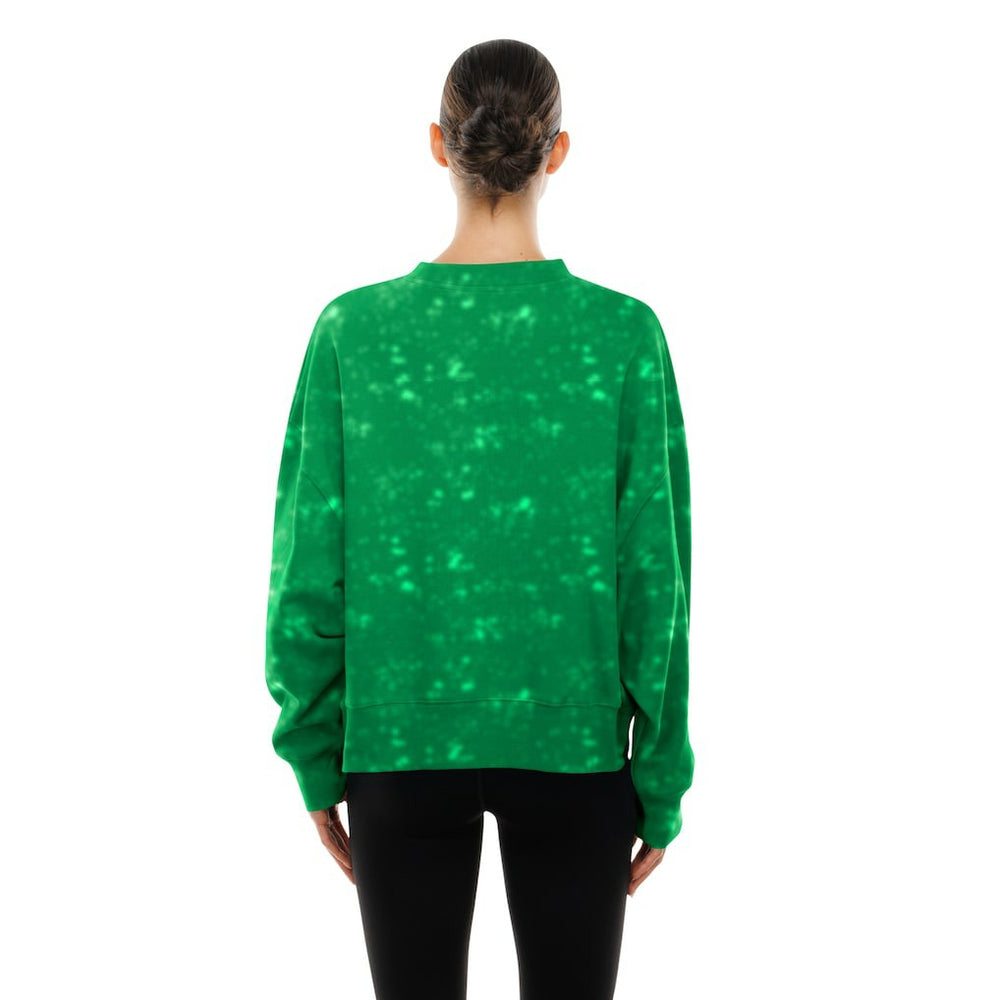 Boston Celtics Women's Throwback Collection Mineral Wash Crewneck Sweatshirt - Kelly Green | New Era shop