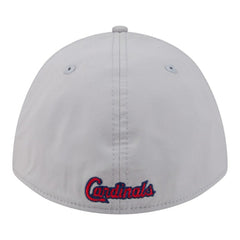 St. Louis Cardinals Patch 39THIRTY A-Frame M-Crown Perforated Flex Hat - Gray | New Era