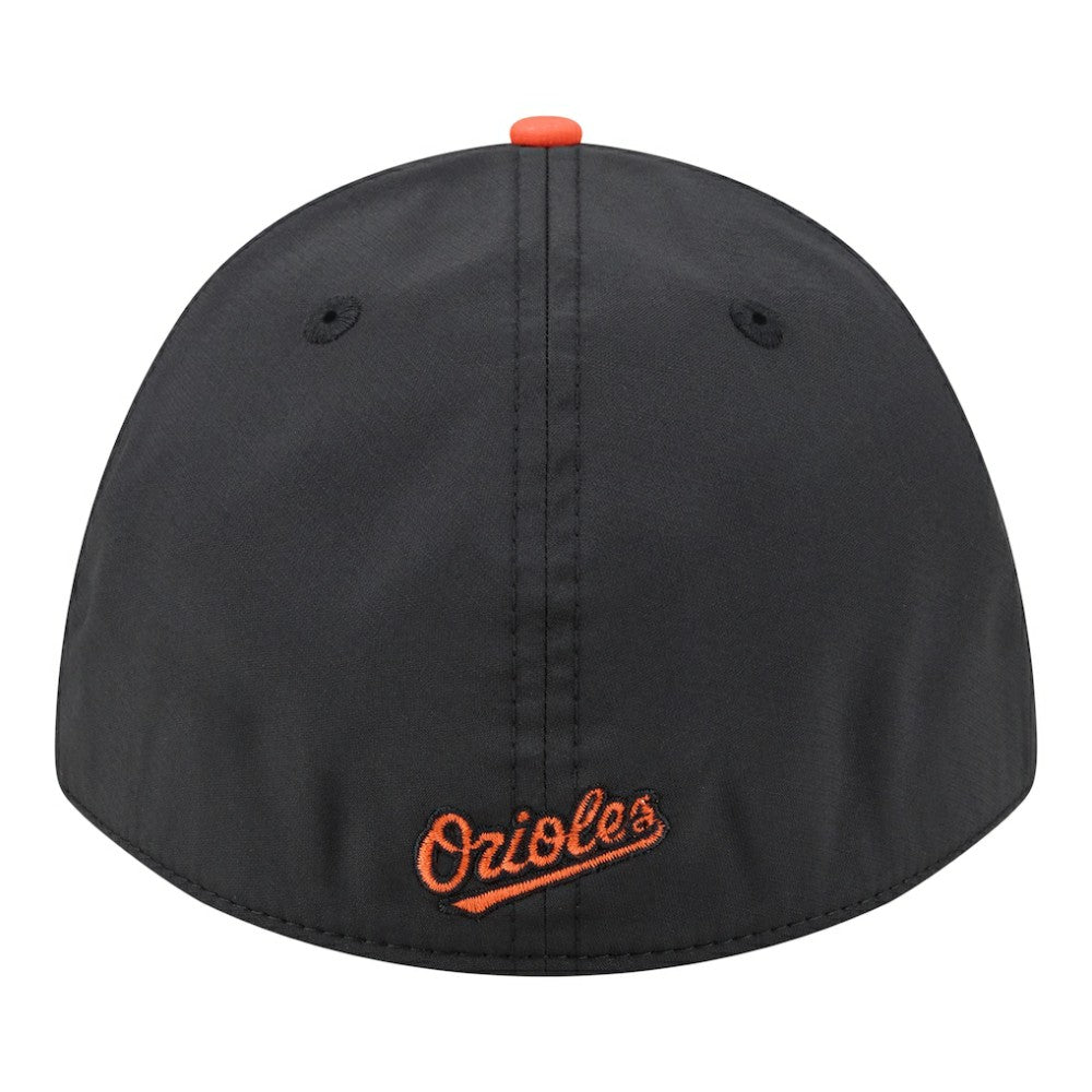 Baltimore Orioles Rope M-Crown A-Frame 39THIRTY Flex Hat - Black/Orange | New Era