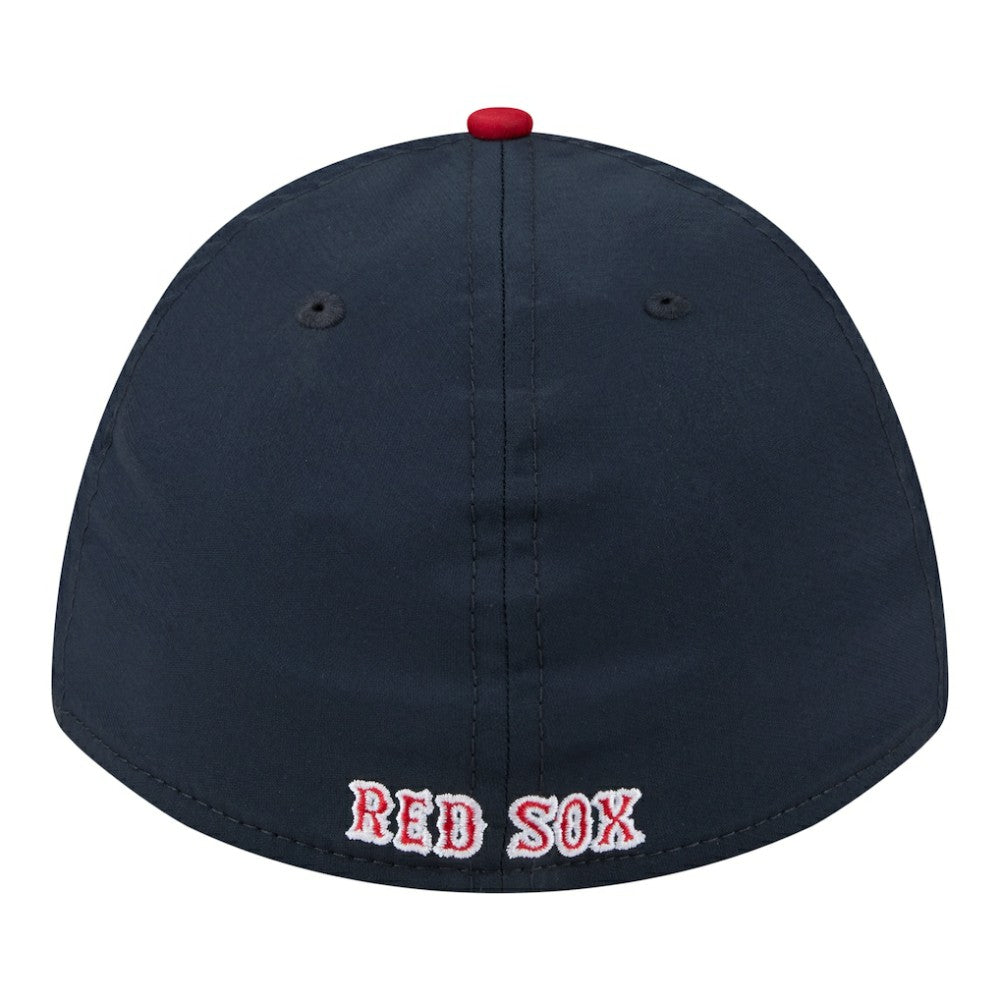 Boston Red Sox Rope M-Crown A-Frame 39THIRTY Flex Hat - Navy/Red | New Era
