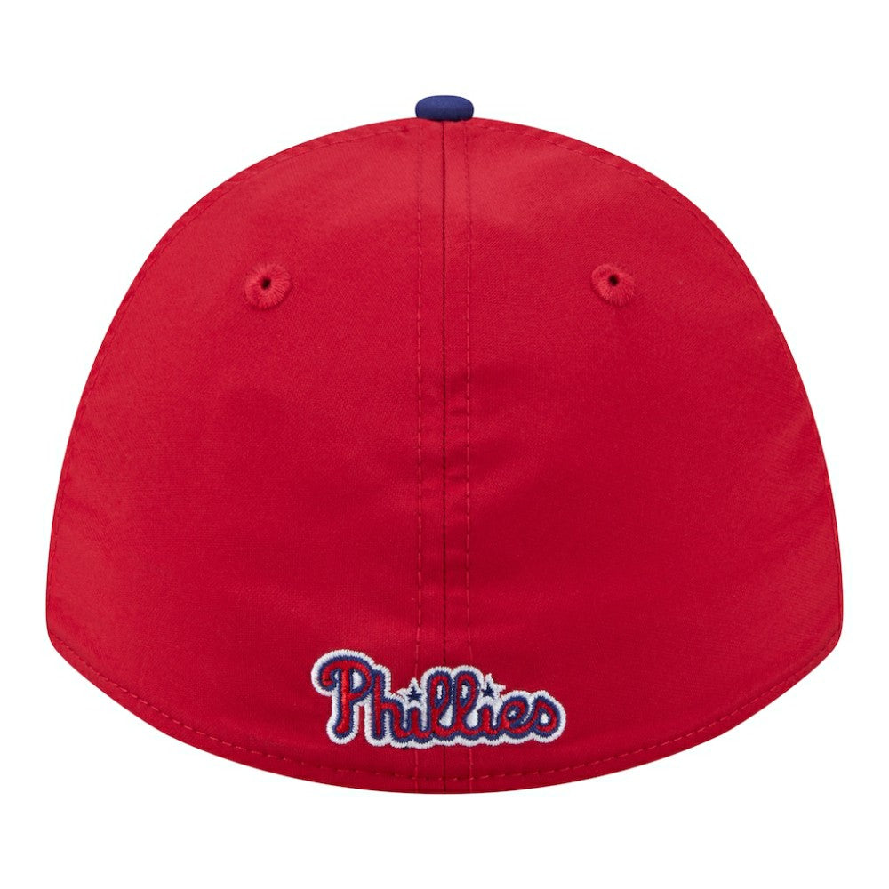 Philadelphia Phillies Rope M-Crown A-Frame 39THIRTY Flex Hat - Red/Royal | New Era