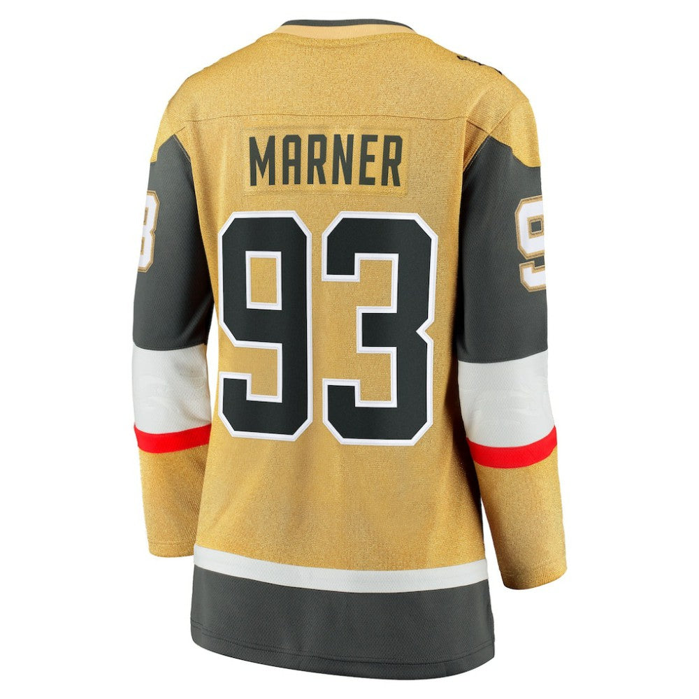 Mitch Marner Vegas Golden Knights Fanatics Women's Home Breakaway Jersey Gold