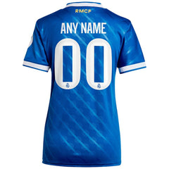 Real Madrid Women's 2025/26 Third Replica Custom Jersey - Blue | Adidas discount