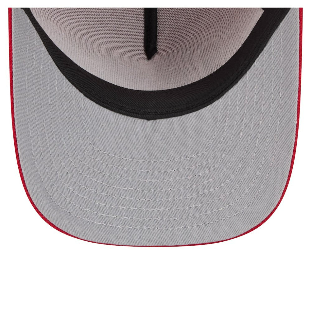 Cincinnati Reds Youth Logo Fade A-Frame 9FIFTY Snapback Hat - Red | New Era