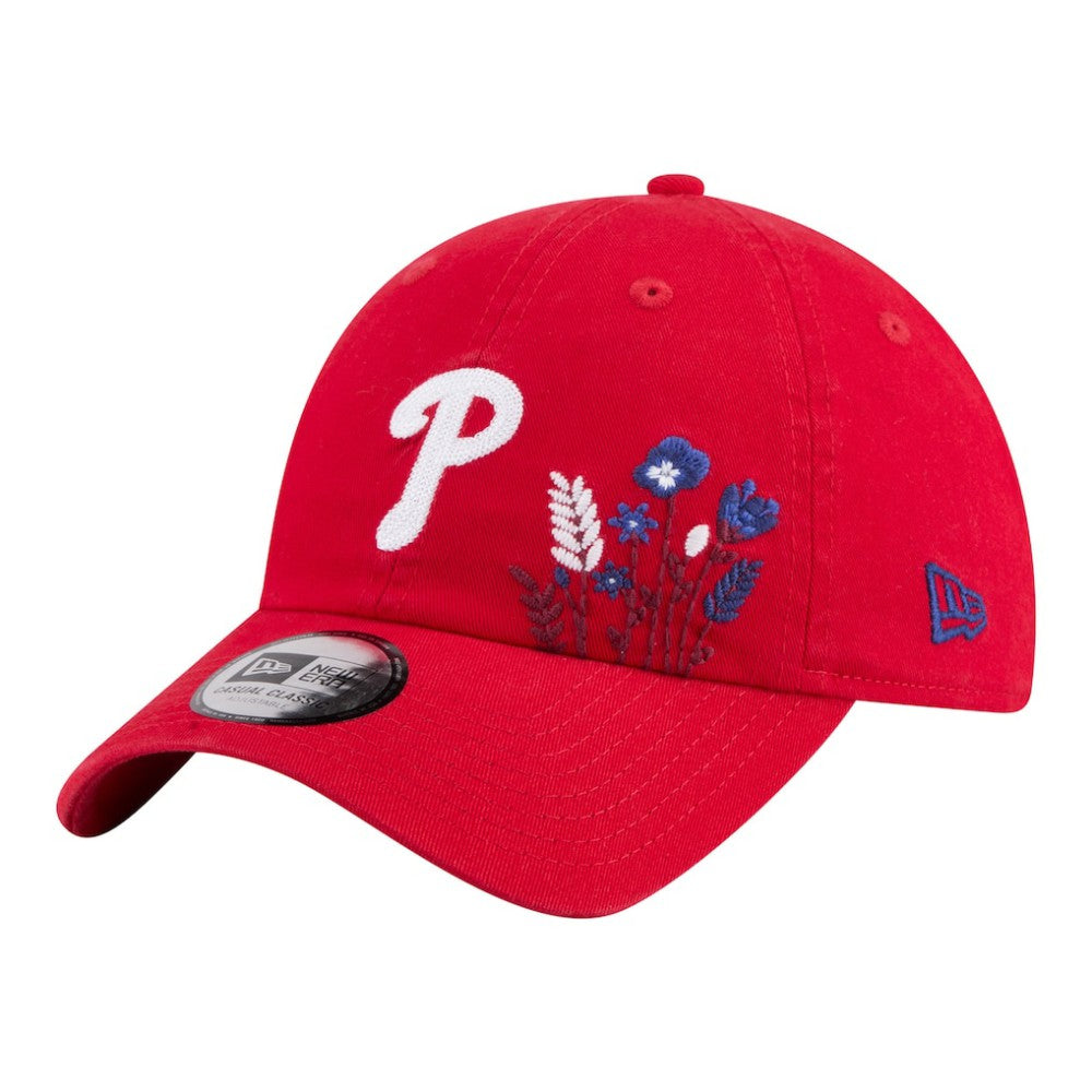Philadelphia Phillies Women's Wildflower Casual Classic Adjustable Hat - Red | New Era